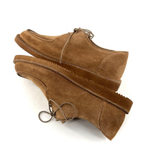 Charger l'image dans la galerie, Chaussure Lacets Semelle Vibram en Daim Beige