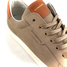 Charger l'image dans la galerie, Basket SPARK CLAY en Nubuck Taupe et Cuir Camel