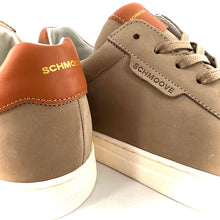 Charger l'image dans la galerie, Basket SPARK CLAY en Nubuck Taupe et Cuir Camel