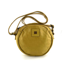 Charger l'image dans la galerie, Sac Rond en Cuir Jaune