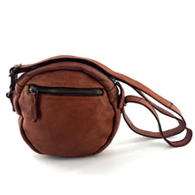 Charger l'image dans la galerie, Sac Rond en Cuir Camel