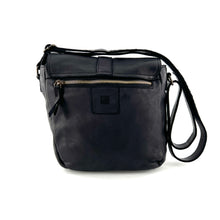 Charger l'image dans la galerie, Sac en Cuir Lavé Noir