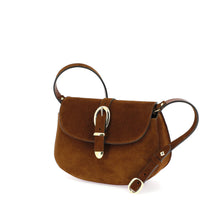 Charger l'image dans la galerie, Sac le COURCY FRIEDA en Velours Chocolat