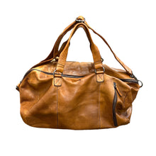 Charger l'image dans la galerie, Sac de Voyage en Cuir Camel