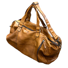 Charger l'image dans la galerie, Sac de Voyage en Cuir Camel