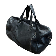 Charger l'image dans la galerie, Sac de Voyage en Cuir Noir
