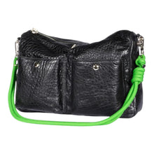 Charger l'image dans la galerie, Sac SYSTEME en Cuir Bubble Noir