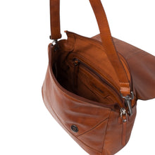 Charger l'image dans la galerie, Sac Rabat Asymétrique en Cuir Camel