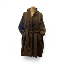 Charger l'image dans la galerie, Manteau MILA en Laine Chevron Marron