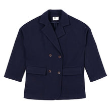 Charger l'image dans la galerie, Blazer Croisé Oversize NÉPAL Bleu Marine