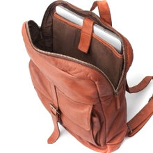 Charger l'image dans la galerie, Sac à Dos en Cuir Lavé Camel