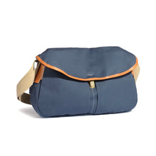 Load image into Gallery viewer, Sac Besace LÉON en Toile Bleu Marin