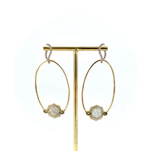 Load image into Gallery viewer, Boucles d'Oreilles Pendantes JANIH Labradorite