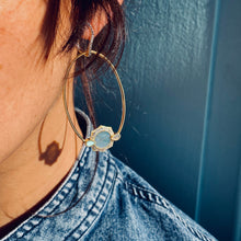 Load image into Gallery viewer, Boucles d'Oreilles Pendantes JANIH Labradorite