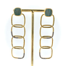 Load image into Gallery viewer, Boucles d'Oreilles Pendantes KAÏA Labradorite