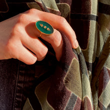 Load image into Gallery viewer, Bague LANA Onyx Vert