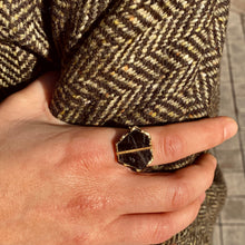 Load image into Gallery viewer, Bague NEMARA Onyx texturé