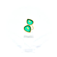 Load image into Gallery viewer, Bague OMA Onyx Vert