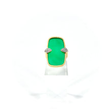 Load image into Gallery viewer, Bague SHANGA Onyx Vert