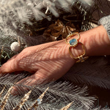 Load image into Gallery viewer, Bracelet Maille KAÏA Labradorite