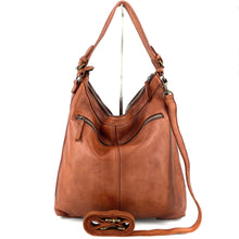 Charger l'image dans la galerie, Sac Porté Épaule Cuir Lavé Camel