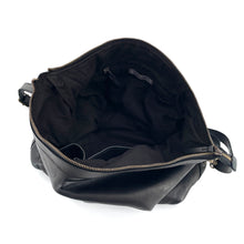 Charger l'image dans la galerie, Sac Porté Épaule Cuir Lavé Noir