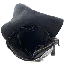 Charger l'image dans la galerie, Sac à Dos en Cuir Lavé Noir