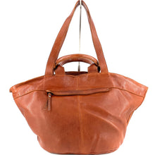 Charger l'image dans la galerie, Sac Panier en Cuir Tressé Camel