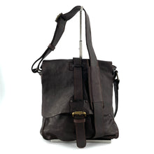 Charger l'image dans la galerie, Sac Bandoulière en Cuir Marron Foncé