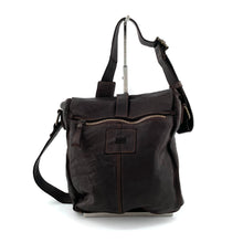 Charger l'image dans la galerie, Sac Bandoulière en Cuir Marron Foncé
