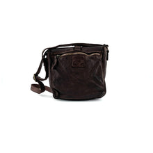 Charger l'image dans la galerie, Sac Bandoulière en Cuir PM Marron Foncé