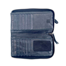 Charger l'image dans la galerie, Portefeuille Cuir Noir GM