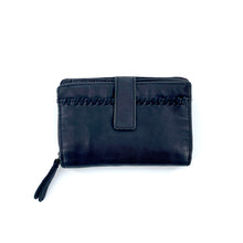 Charger l'image dans la galerie, Portefeuille Cuir Noir MM