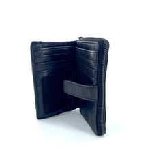 Charger l'image dans la galerie, Portefeuille Cuir Noir MM