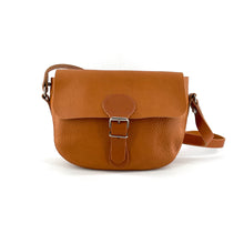 Charger l'image dans la galerie, Besace GARY en Cuir Camel