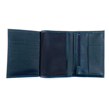 Charger l'image dans la galerie, Portefeuille GM Vertical Bleu "Made in France"