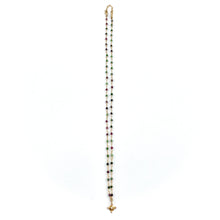 Charger l'image dans la galerie, Collier/Bracelet Trois Tours Médaille Spinner/Perles Multicolores