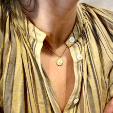 Charger l'image dans la galerie, Collier Ras-de-Cou HOPE 42cm Médaille Moonlight