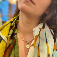 Charger l'image dans la galerie, Collier/Sautoir/Bracelet FALCON Médaille Nymphea