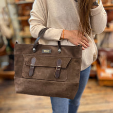 Charger l'image dans la galerie, Cabas LIONEL COCKTAIL en Croûte Chocolat