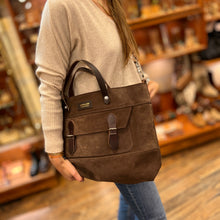 Charger l'image dans la galerie, Cabas LIONEL COCKTAIL en Croûte Chocolat