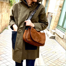 Charger l'image dans la galerie, Sac ANDREA en Daim Cognac