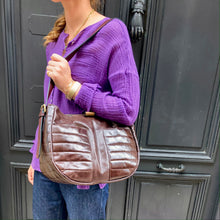 Charger l'image dans la galerie, Sac GLOBO en Cuir Dark Brown