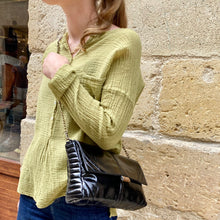 Charger l'image dans la galerie, Sac VELA en Cuir Black