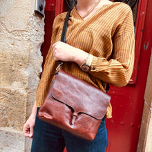 Charger l'image dans la galerie, Sac MERYL en Cuir Cuoio