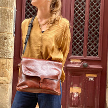 Charger l'image dans la galerie, Sac KRAMER en Cuir Cuoio