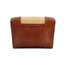 Charger l'image dans la galerie, Sac VICTORIA en Toile et Cuir Noce