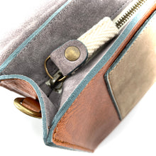 Charger l'image dans la galerie, Sac VICTORIA en Toile et Cuir Noce