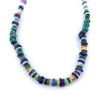 Charger l'image dans la galerie, Collier AFRICA Turquoises et Améthystes