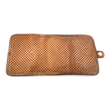Charger l'image dans la galerie, Portefeuille en Cuir Perforé Cognac